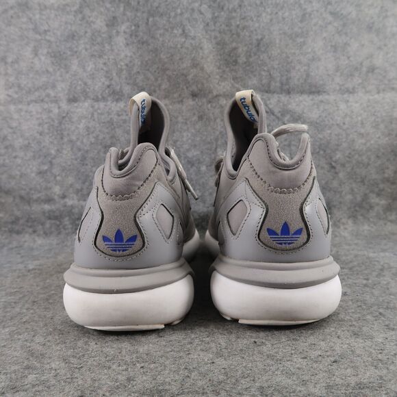 Adidas Shoes Mens 11 Sneaker Athletic Tubular Runner Lifestyle Trainer Onix Grey - Picture 6 of 14